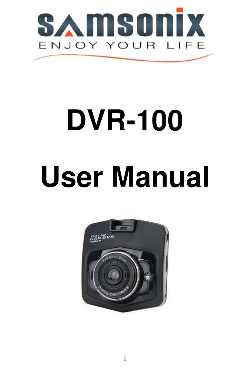 SAMSONIX DVR-100 user manual