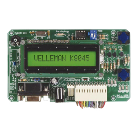 Velleman K8045 User manual