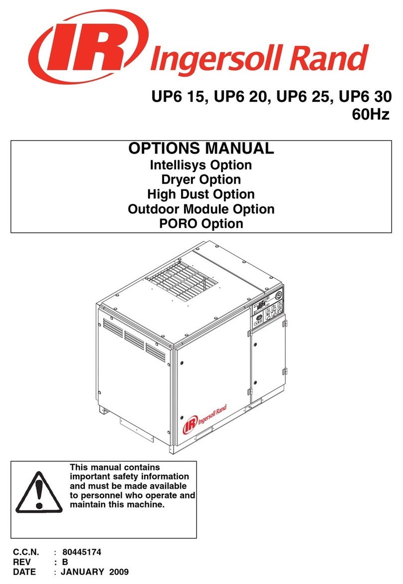 Ingersoll-Rand UP6 20 HP User manual
