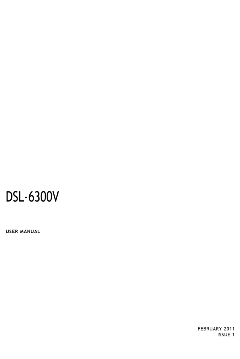 D-Link DSL-6300V User manual