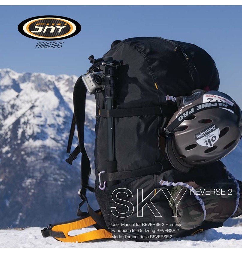 SKY PARAGLIDERS REVERSE 2 user manual
