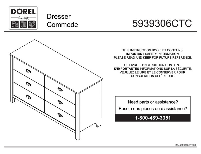 Dorel 5939306CTC Instruction booklet
