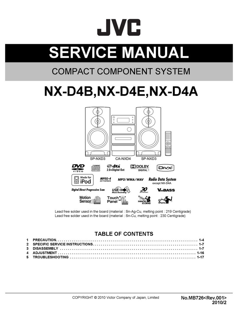 JVC NX-D4B Service manual