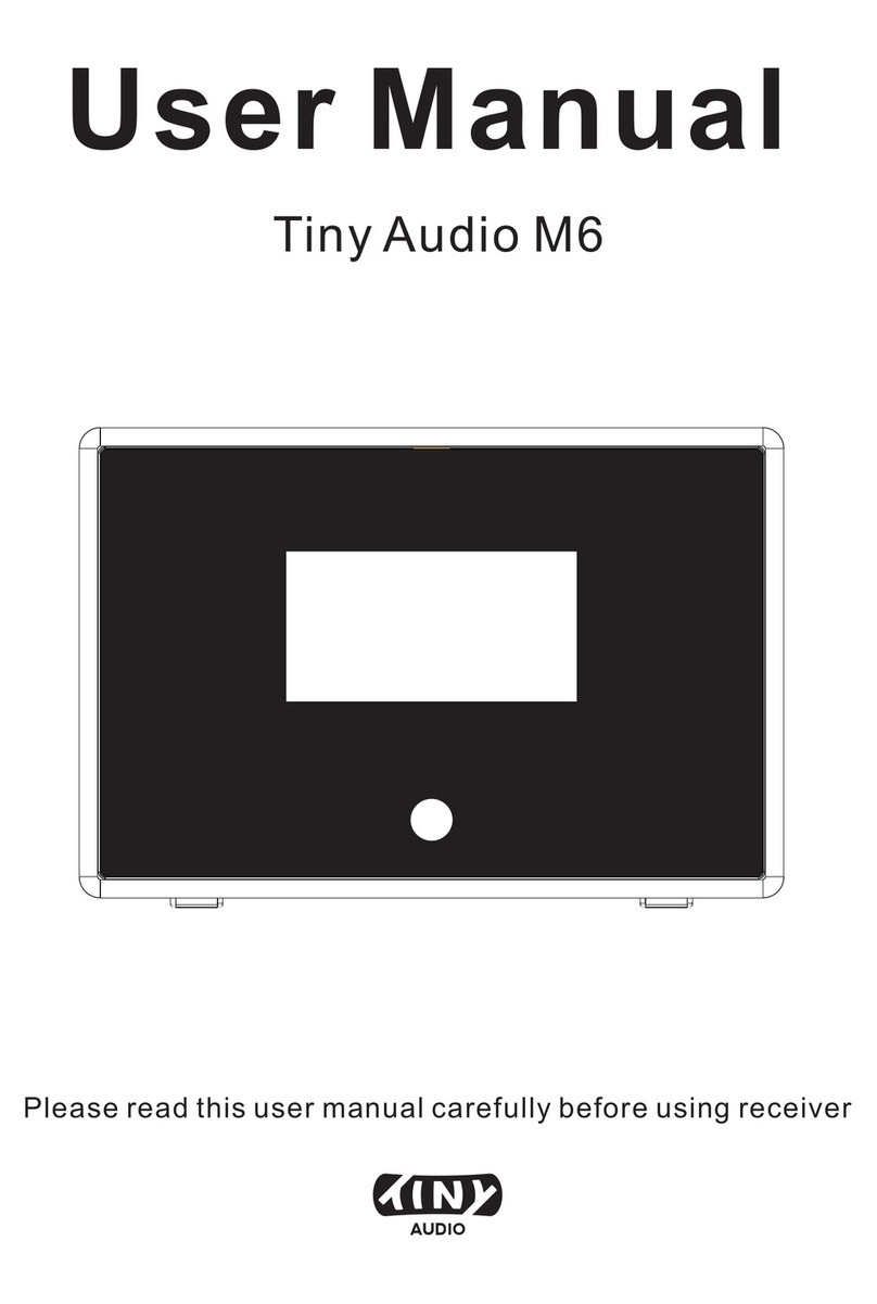 Tiny  Audio M6 user manual