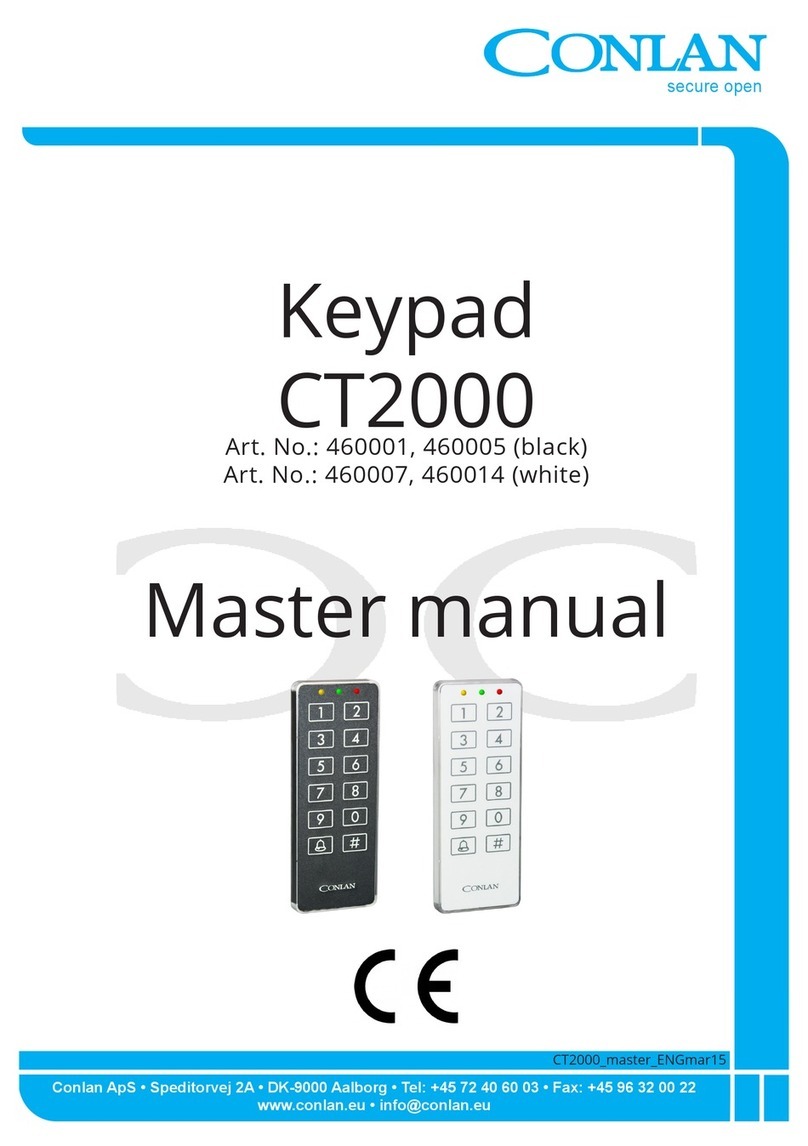 Conlan CT2000 Master manual