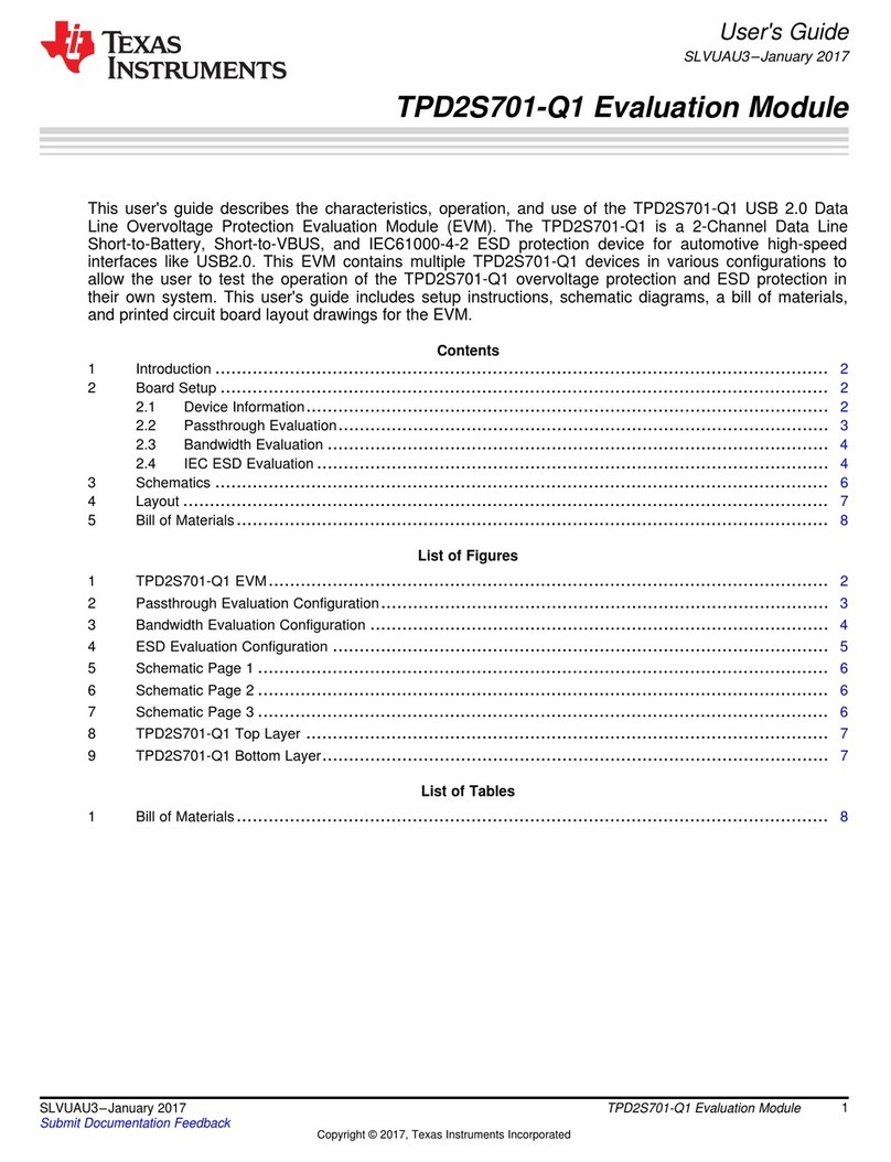 Texas Instruments TPD2S701-Q1 user guide