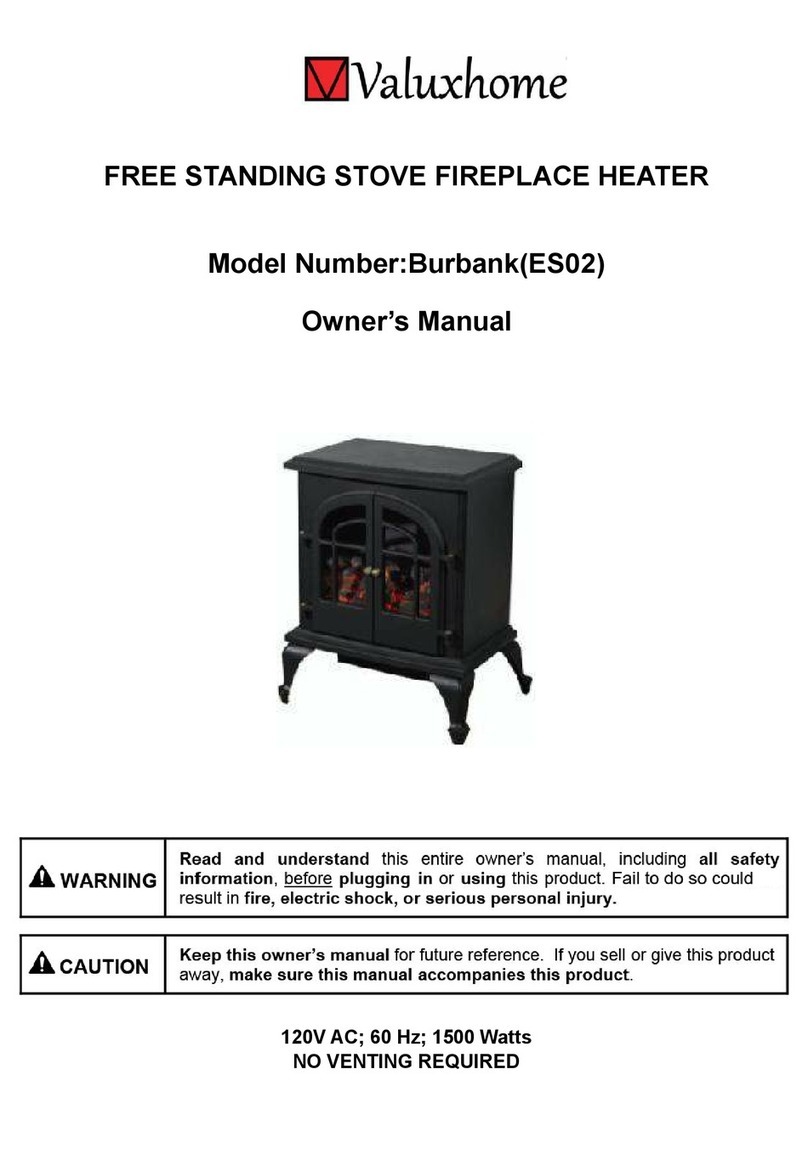 Valuxhome burbank ES02 owner's manual Valuxhome burbank ES02 owner's manual