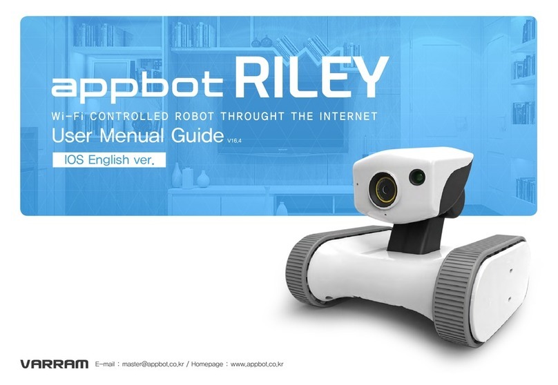 VARRAM APPBOT RILEY Assembly instructions