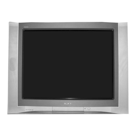 Sony TRINITRON KV-34FV310 User manual Sony TRINITRON KV-34FV310 User manual