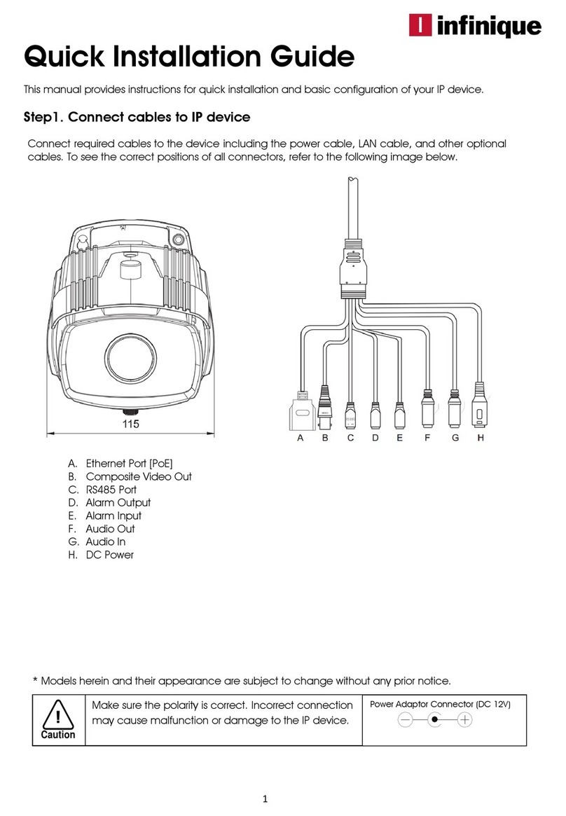 Infinique INB718Z-RATS Quick installation guide Infinique INB718Z-RATS Quick installation guide