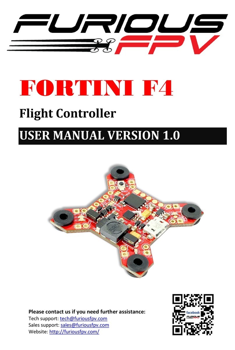Furious FPV FORTINI F4 User manual