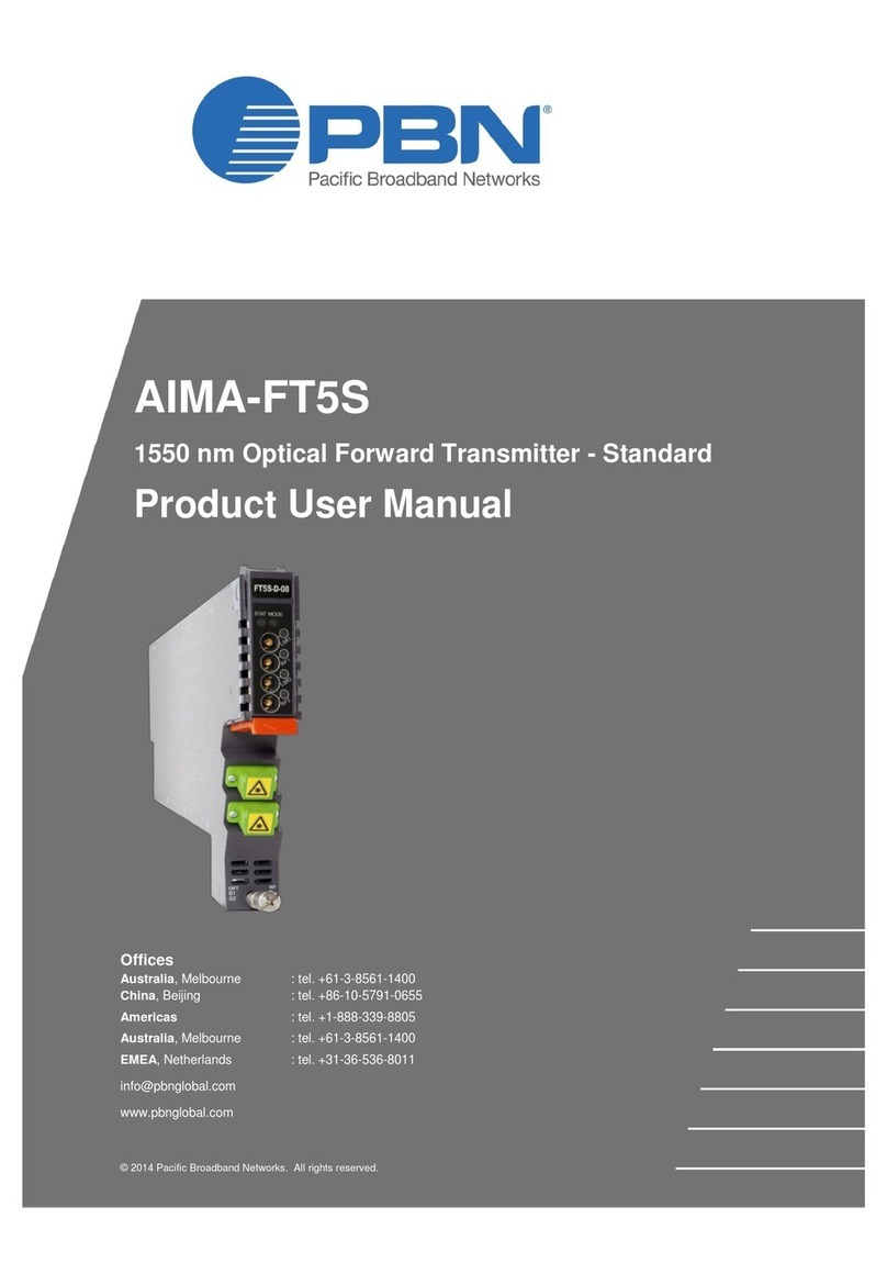PBN AIMA-FT5S Operational manual
