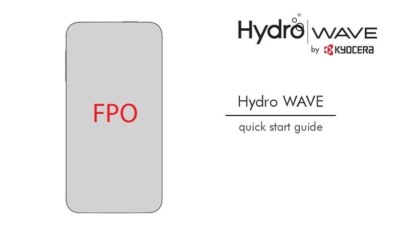 Kyocera Hydro Instruction manual