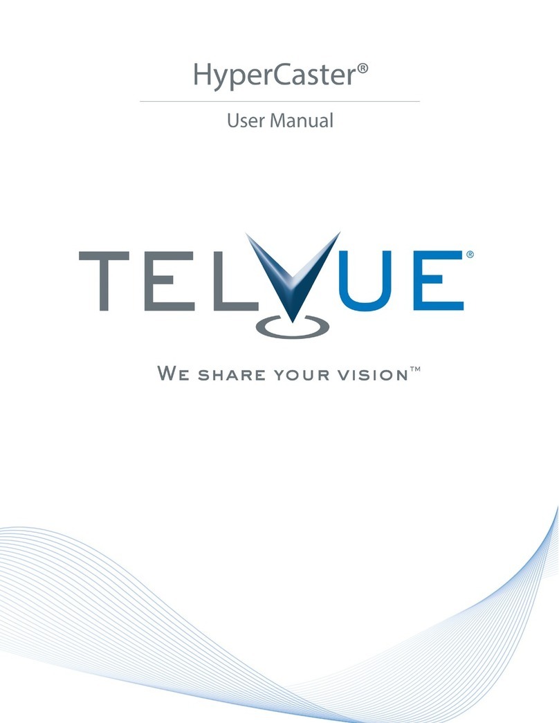 Telvue HyperCaster user manual