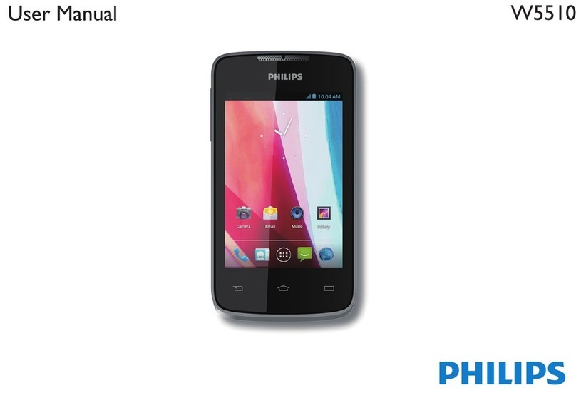 Philips W5510 User manual