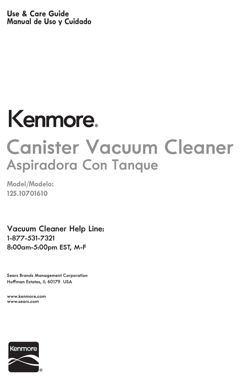 Kenmore 125.10701610 Use and care guide