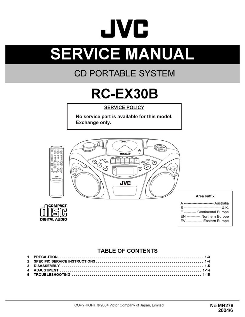 JVC RC-EX30B User manual JVC RC-EX30B User manual