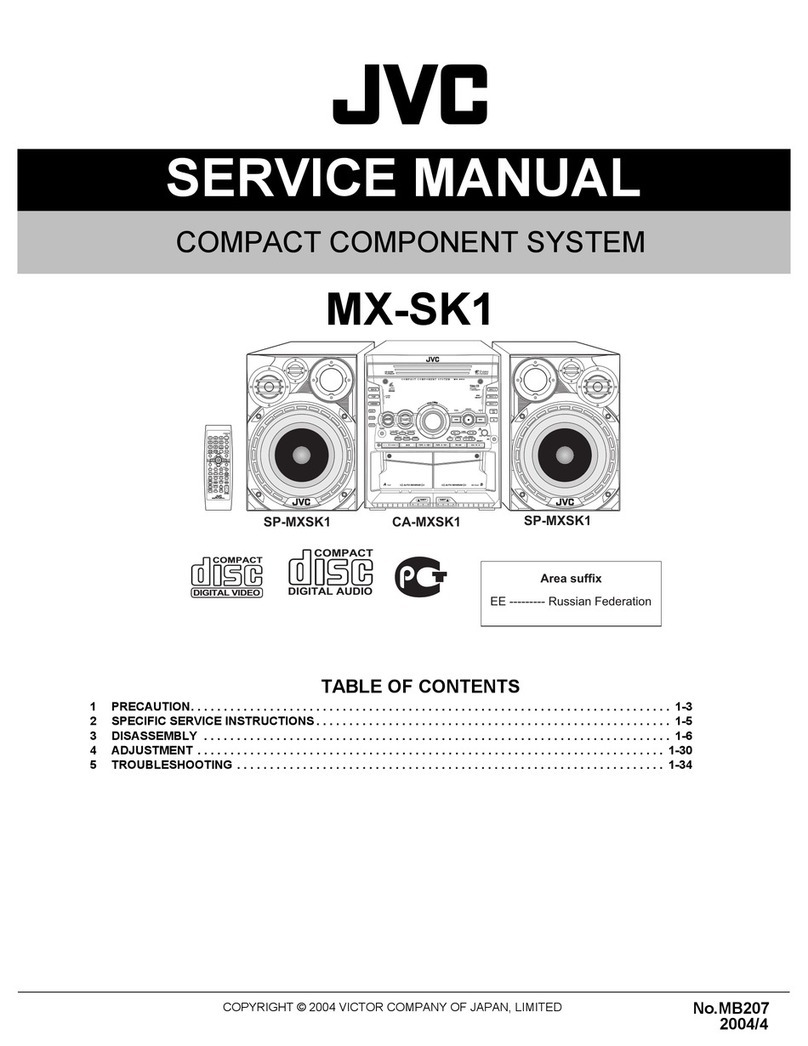 JVC MX-SK1 User manual