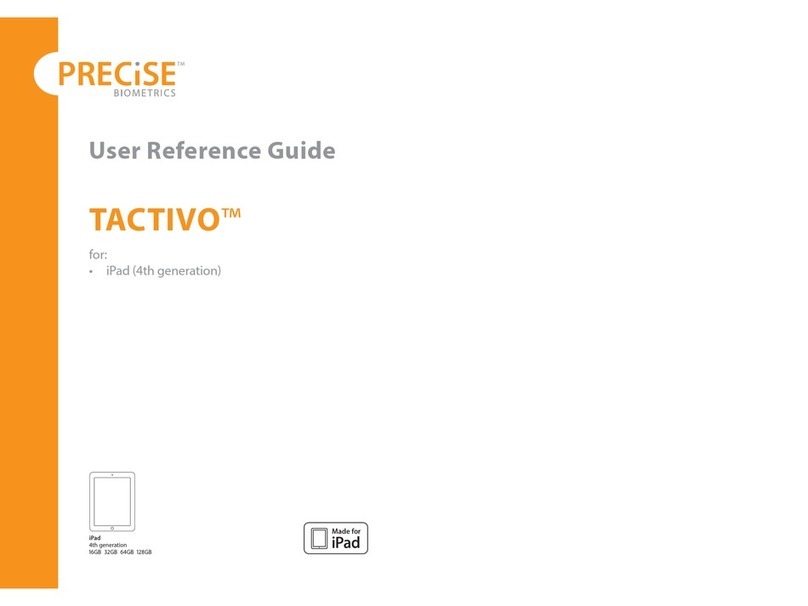 PreCise Biometrics Tactivo User reference guide