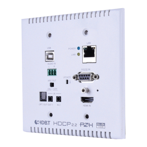CYP CH-2602TXWPUS Operation manual