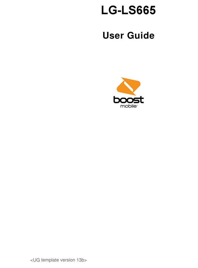 LG LS665 User manual