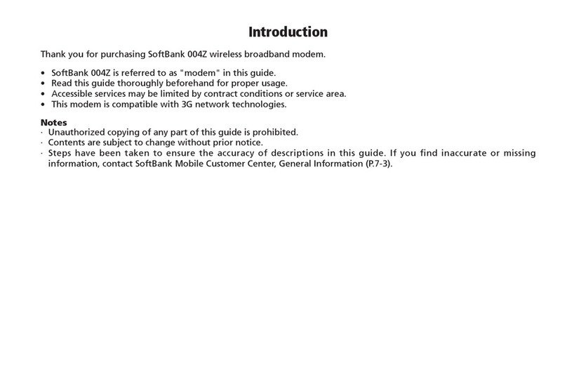 SoftBank 004Z User manual