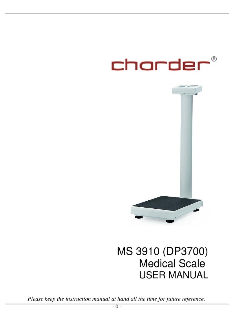 CHARDER MEDICAL MS 3910 user manual