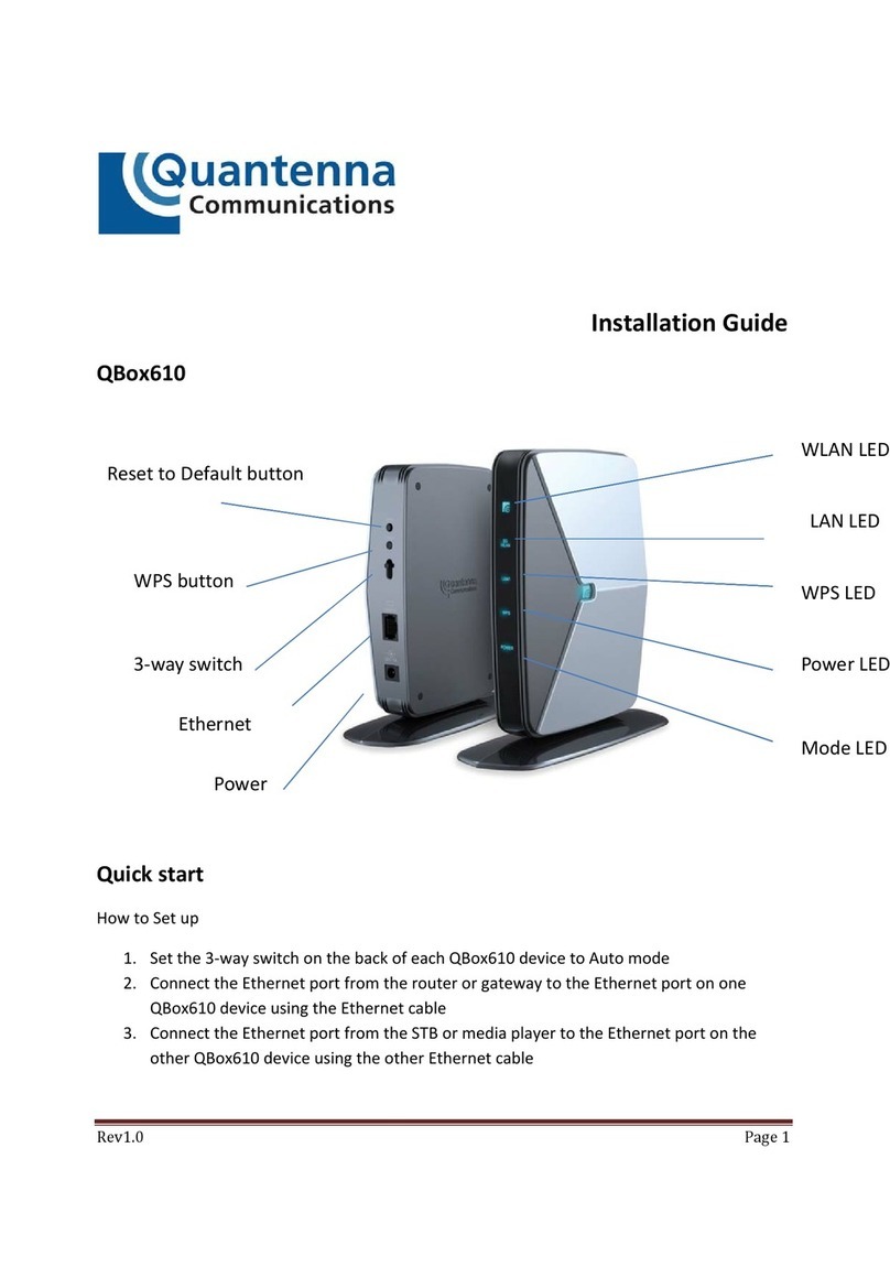 Quantenna QBox610 installation guide