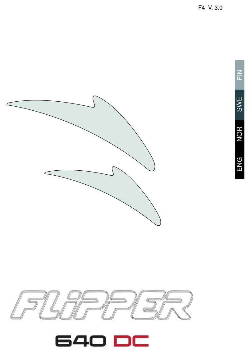 Flipper 640DC owner's manual