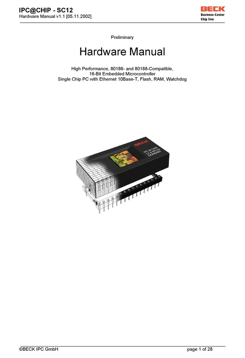 Beck IPC@CHIP - SC12 Hardware manual