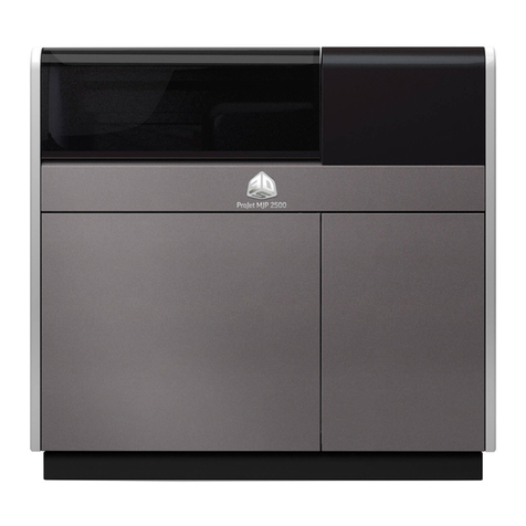 3D Systems ProJet 2500 user guide