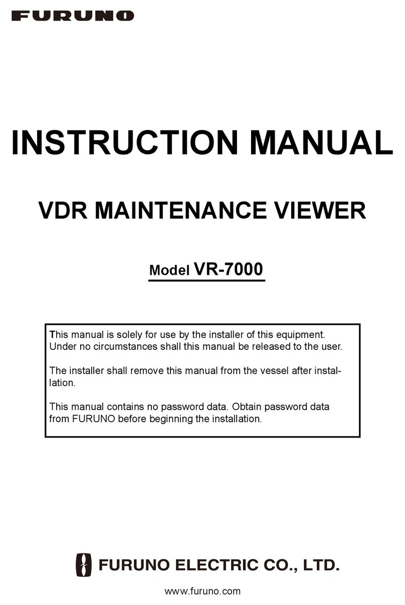 Furuno VR-7000 instruction manual