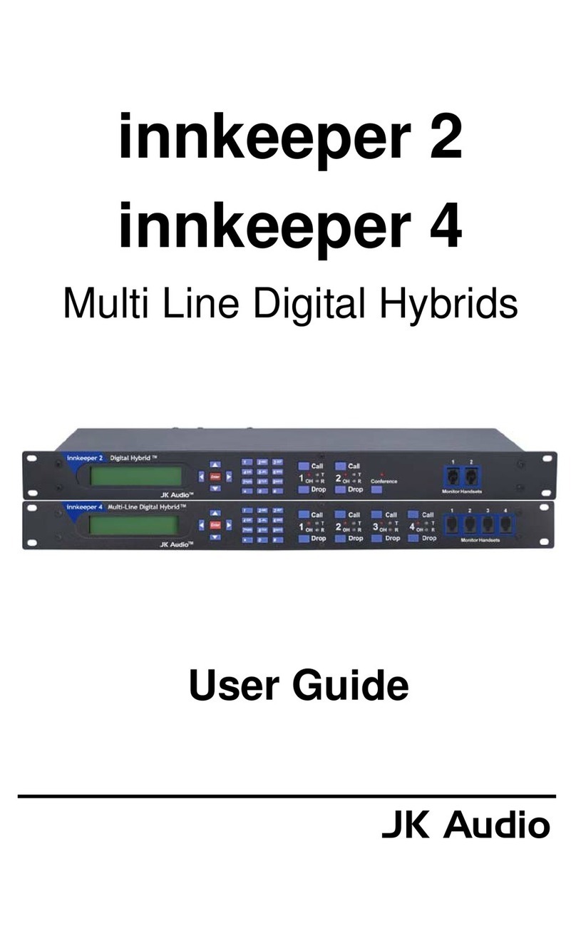 JK Audio Innkeeper 2 user guide