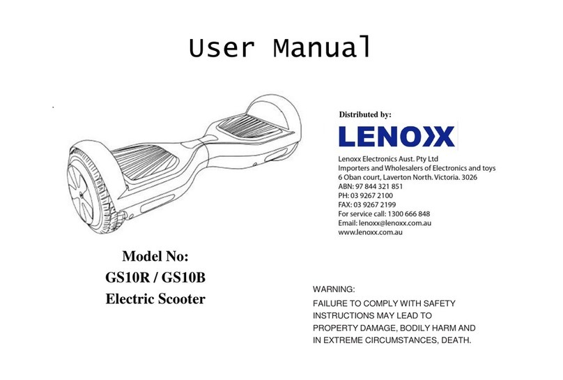 Lenoxx GS10R user manual
