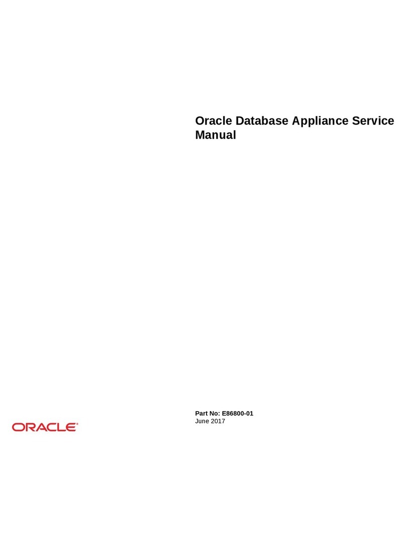 Oracle Database Appliance X6-2-HA manual