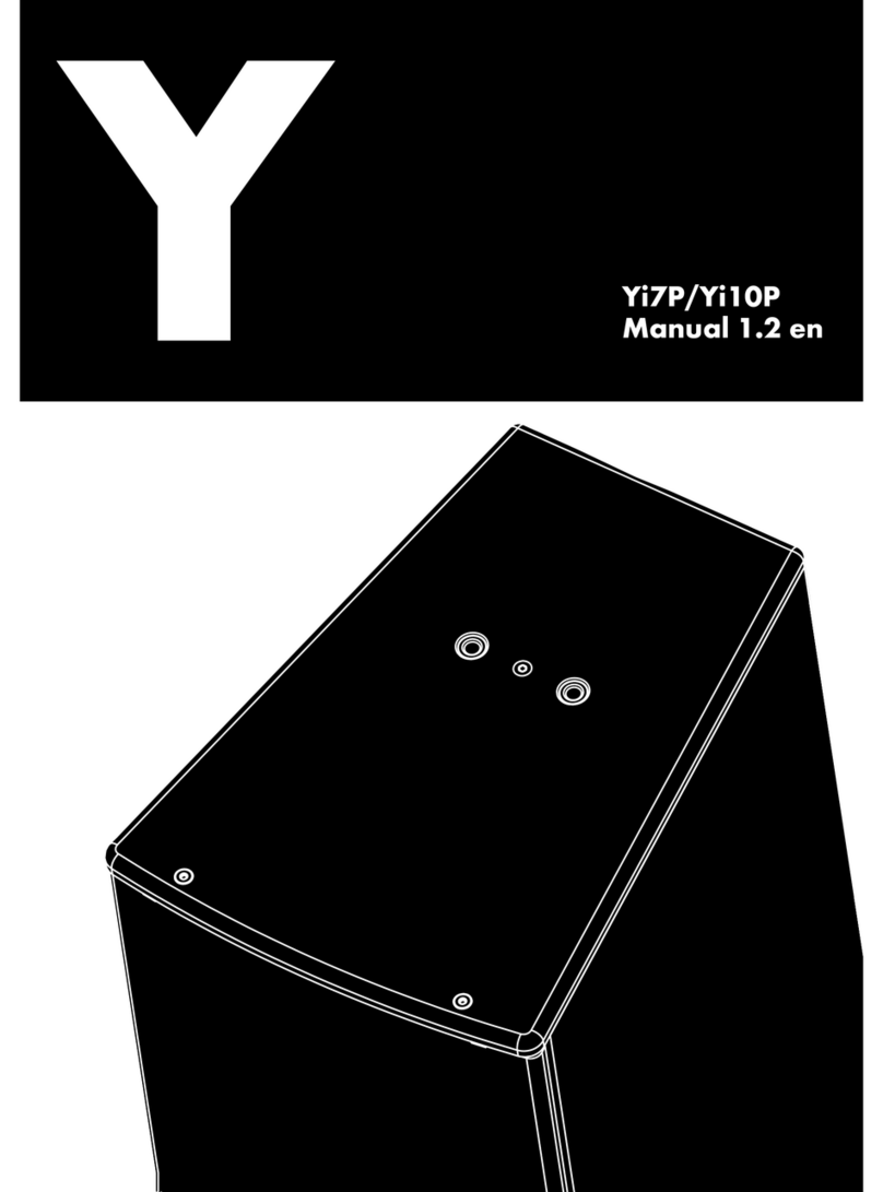 d & b audiotechnik Yi7P manual