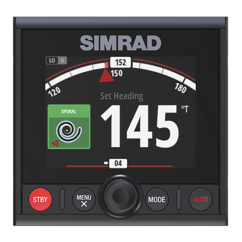 Simrad AP44 User manual