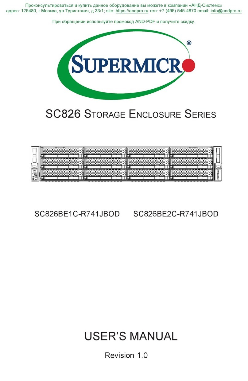 Supercmicro SC826BE1C-R741JBOD user manual