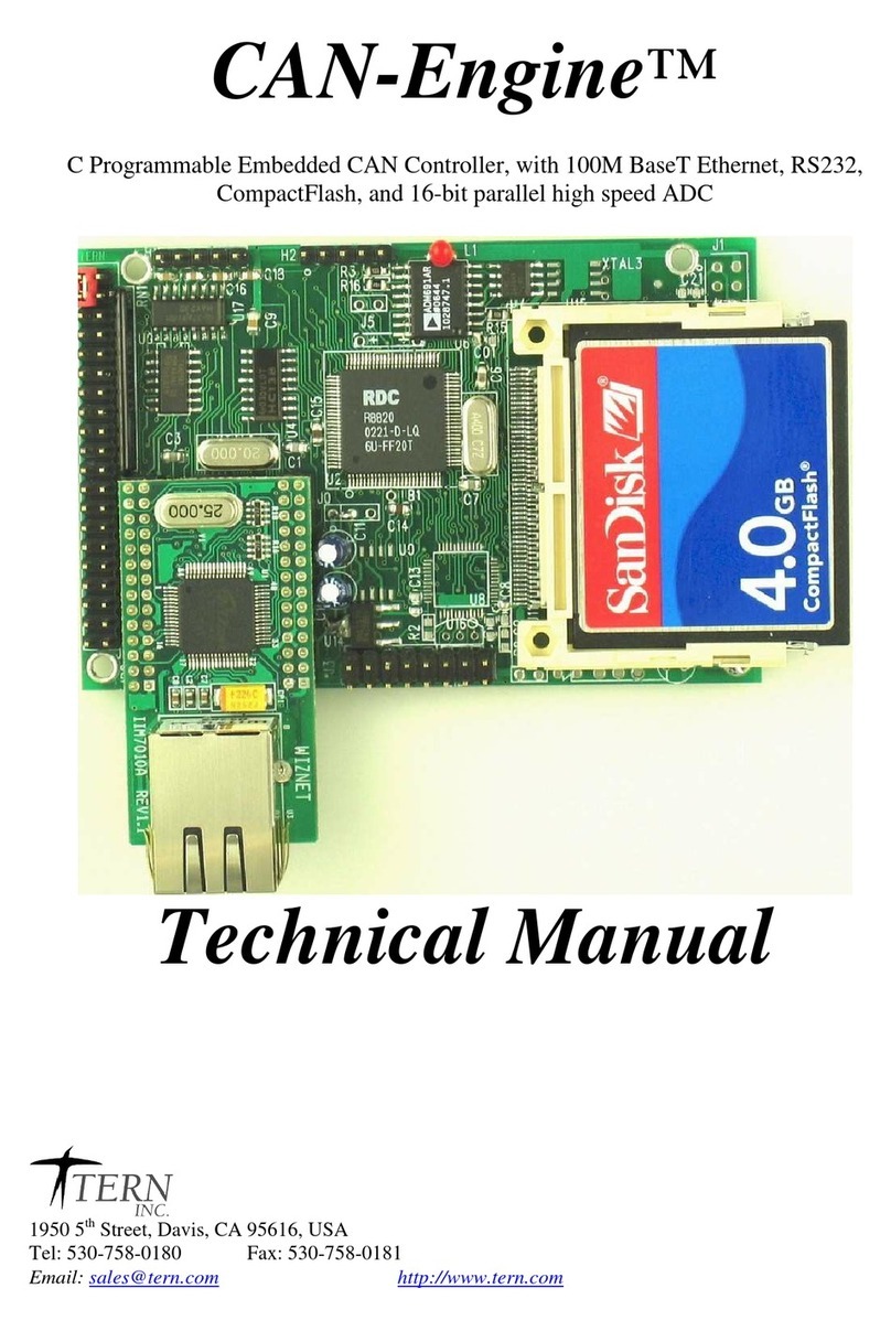 Tern CAN-Engine Technical manual