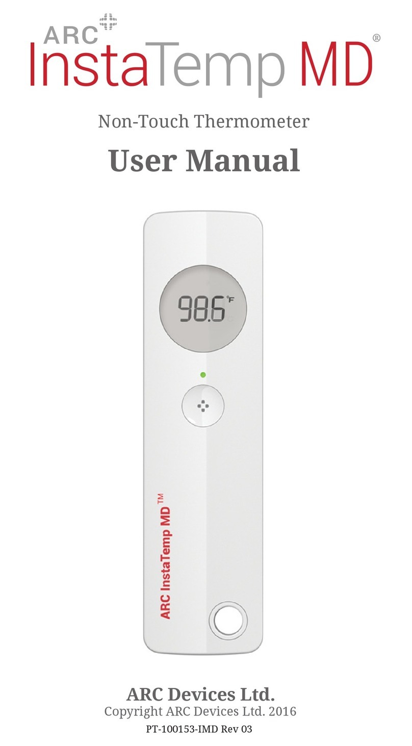 ARC InstaTemp MD user manual