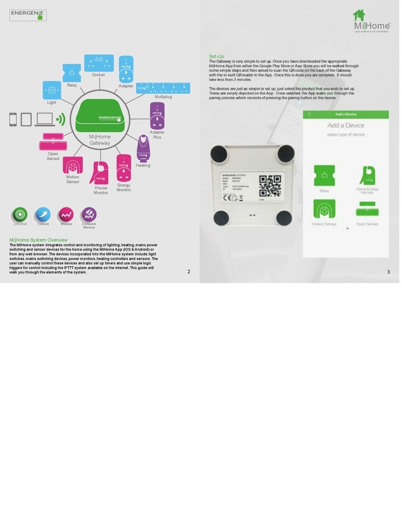 Mi Home MIHO001 manual