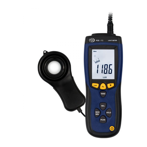 PCE Instruments PCE-172 User manual