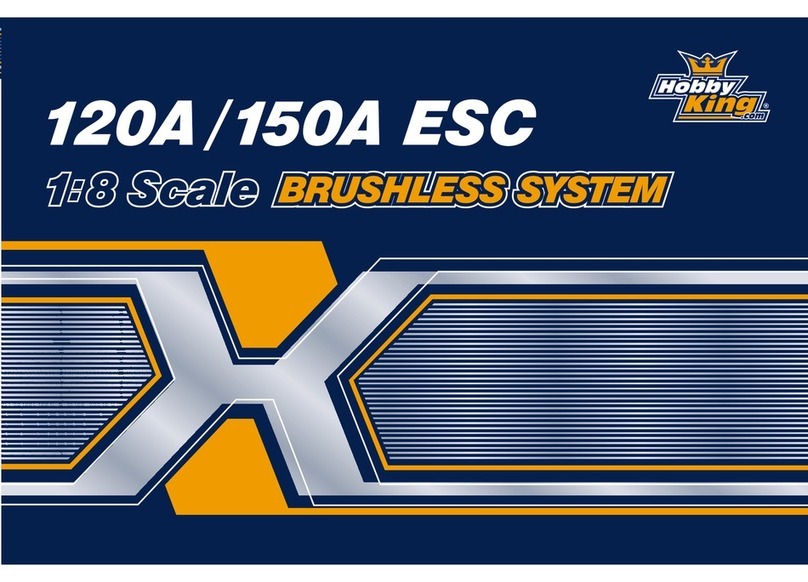Hobby King X-Car 120A user manual
