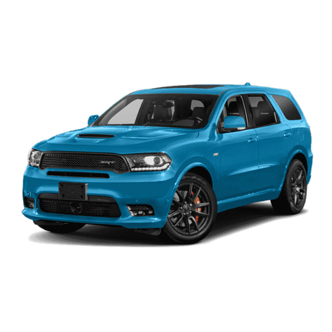 Dodge Durango SRT 2018 owner's manual
