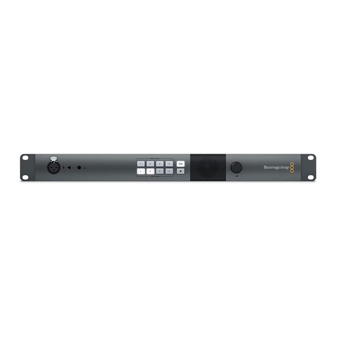 Blackmagicdesign ATEM Camera Converter Instruction Manual
