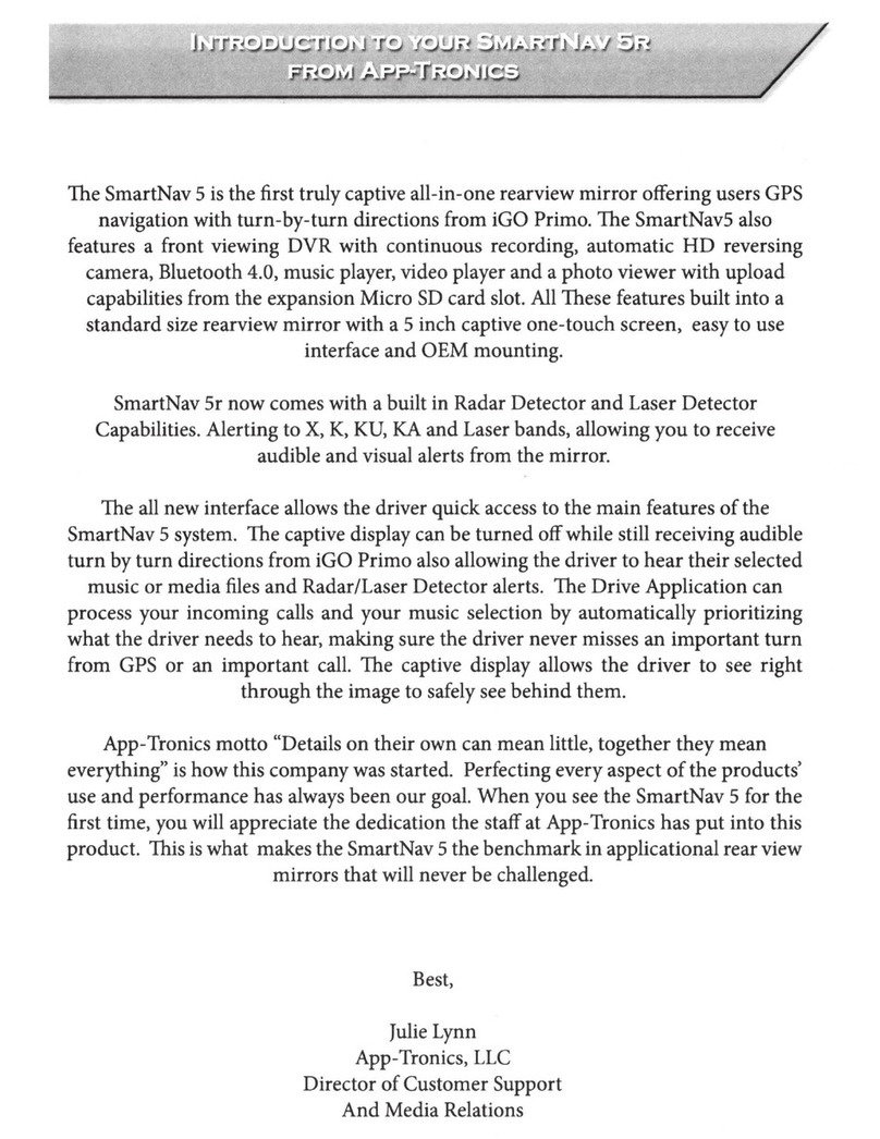 App-Tronics SmartNav 5r manual