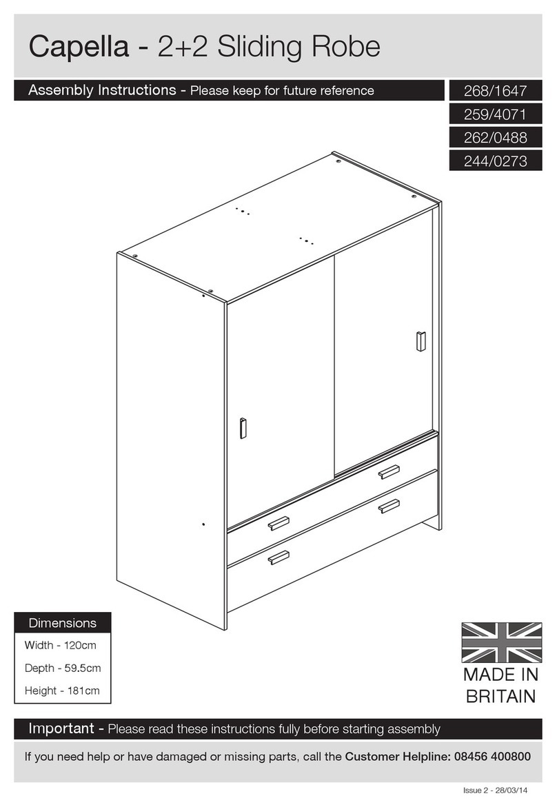 Argos Capella 268/1647 Assembly instructions