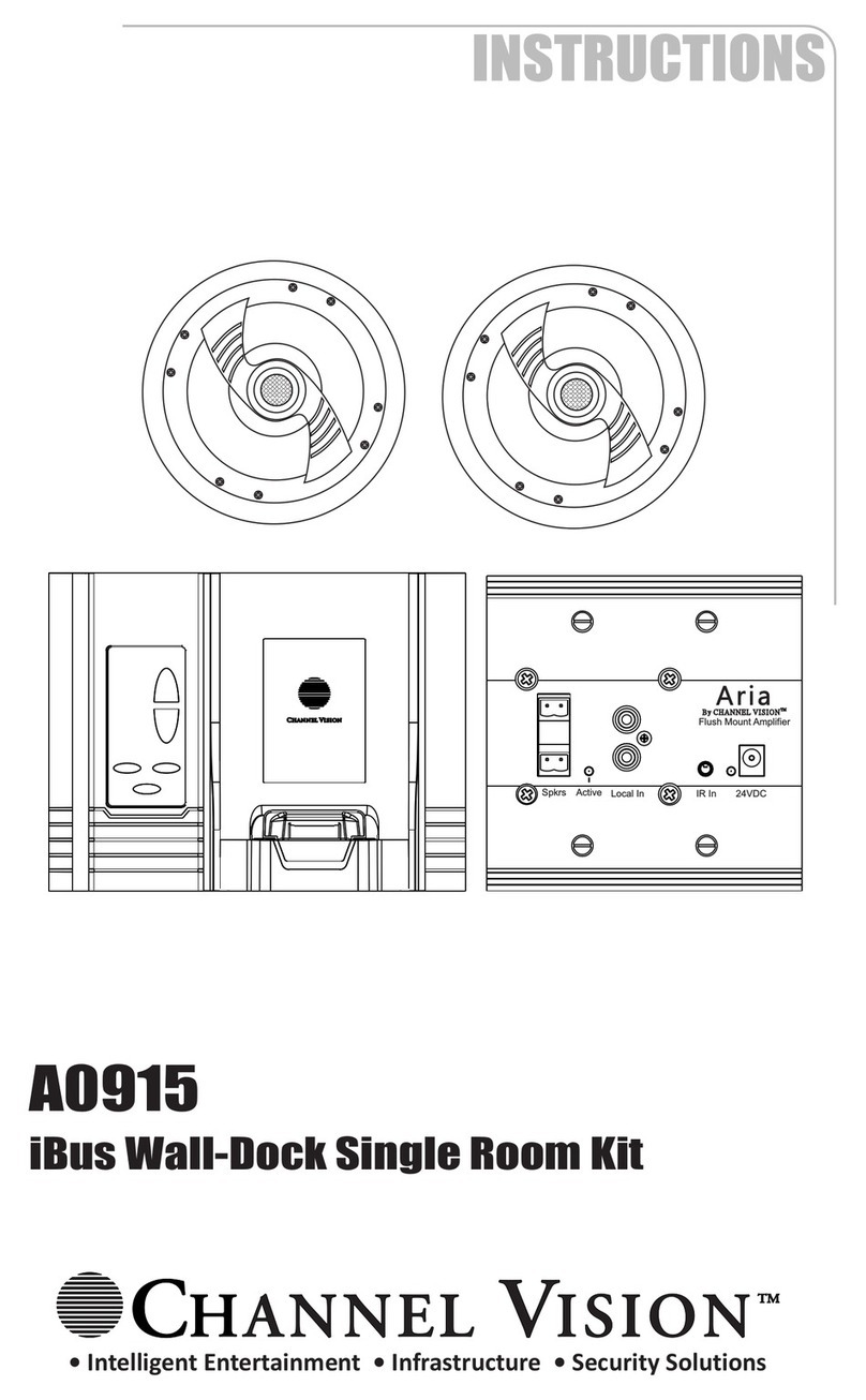 Channel Vision A0915 instructions