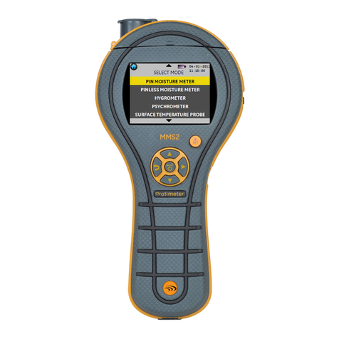 Protimeter MMS2 instruction manual Protimeter MMS2 instruction manual