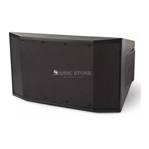 Electro-Voice EVID-S10.1DW User manual